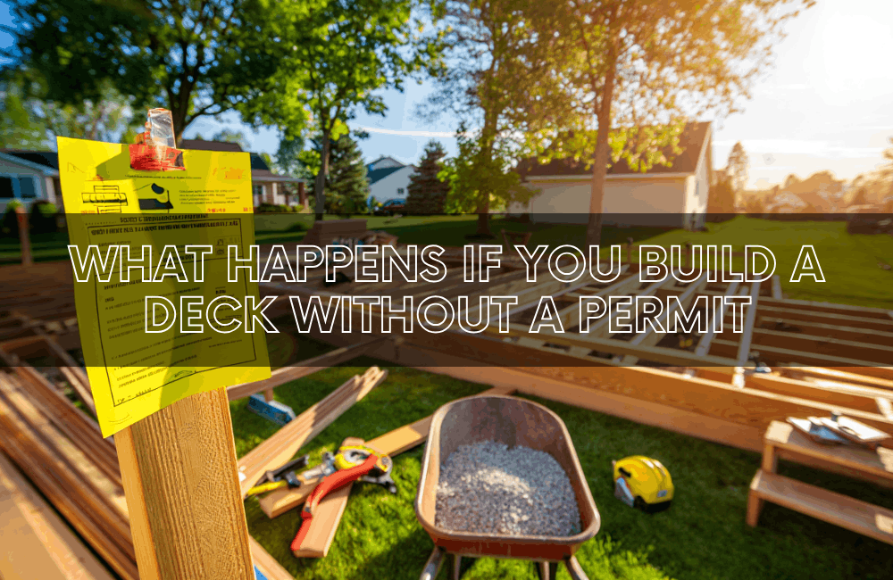 What Happens If You Build a Deck Without a Permit
