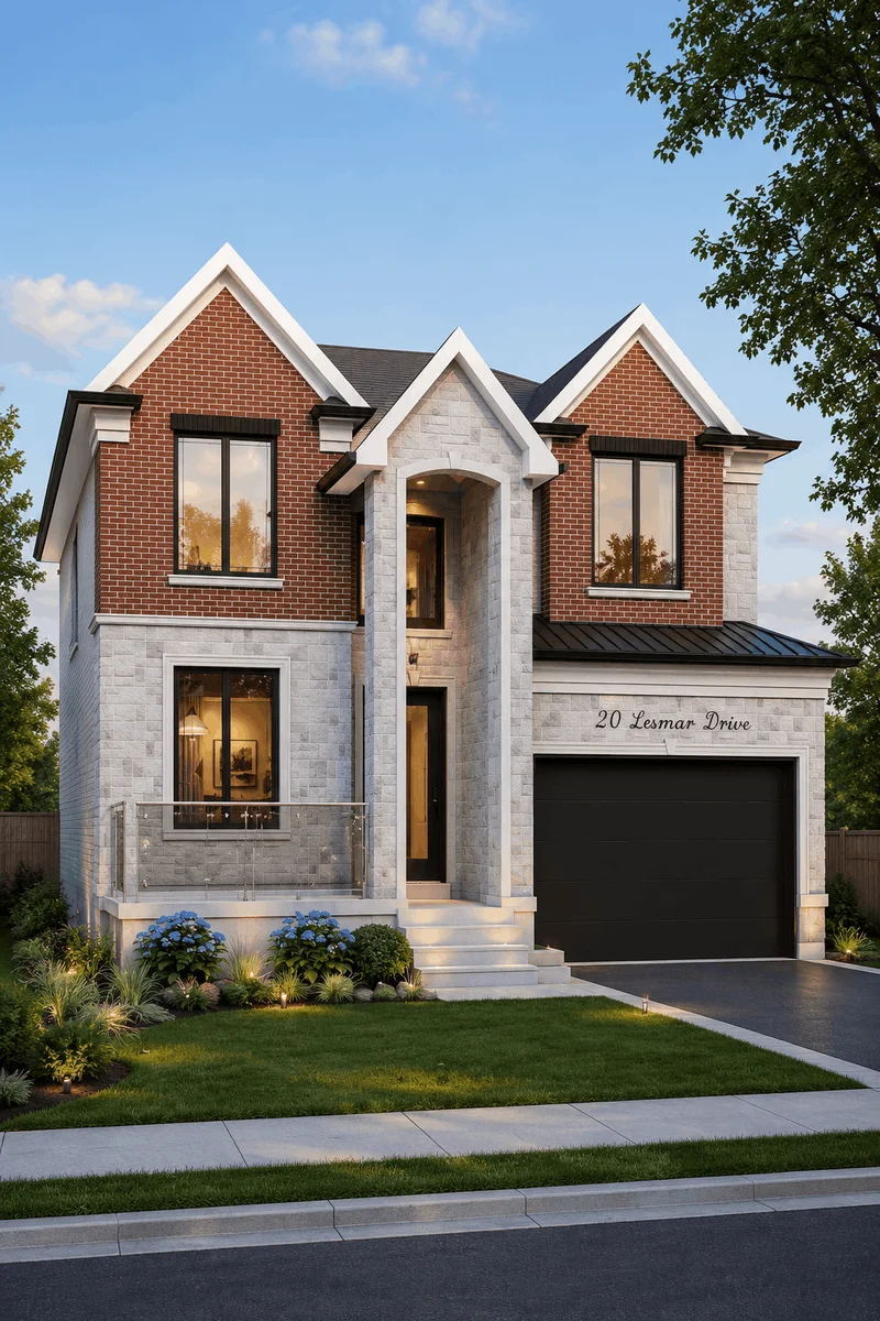 Custom home project in Brampton